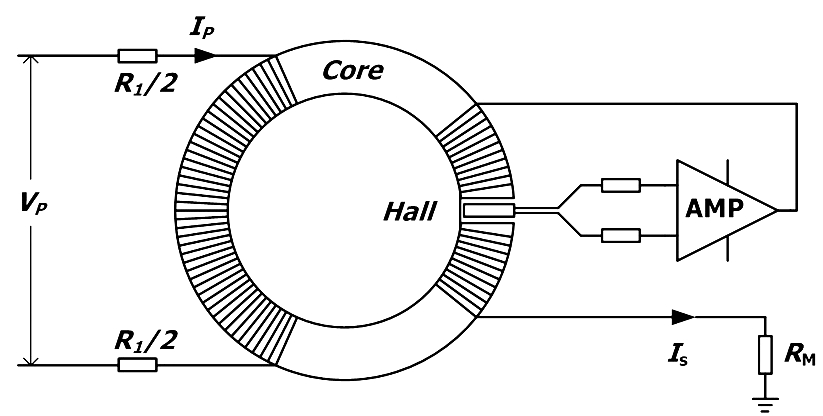 霍尔电压传感器_WPS图片